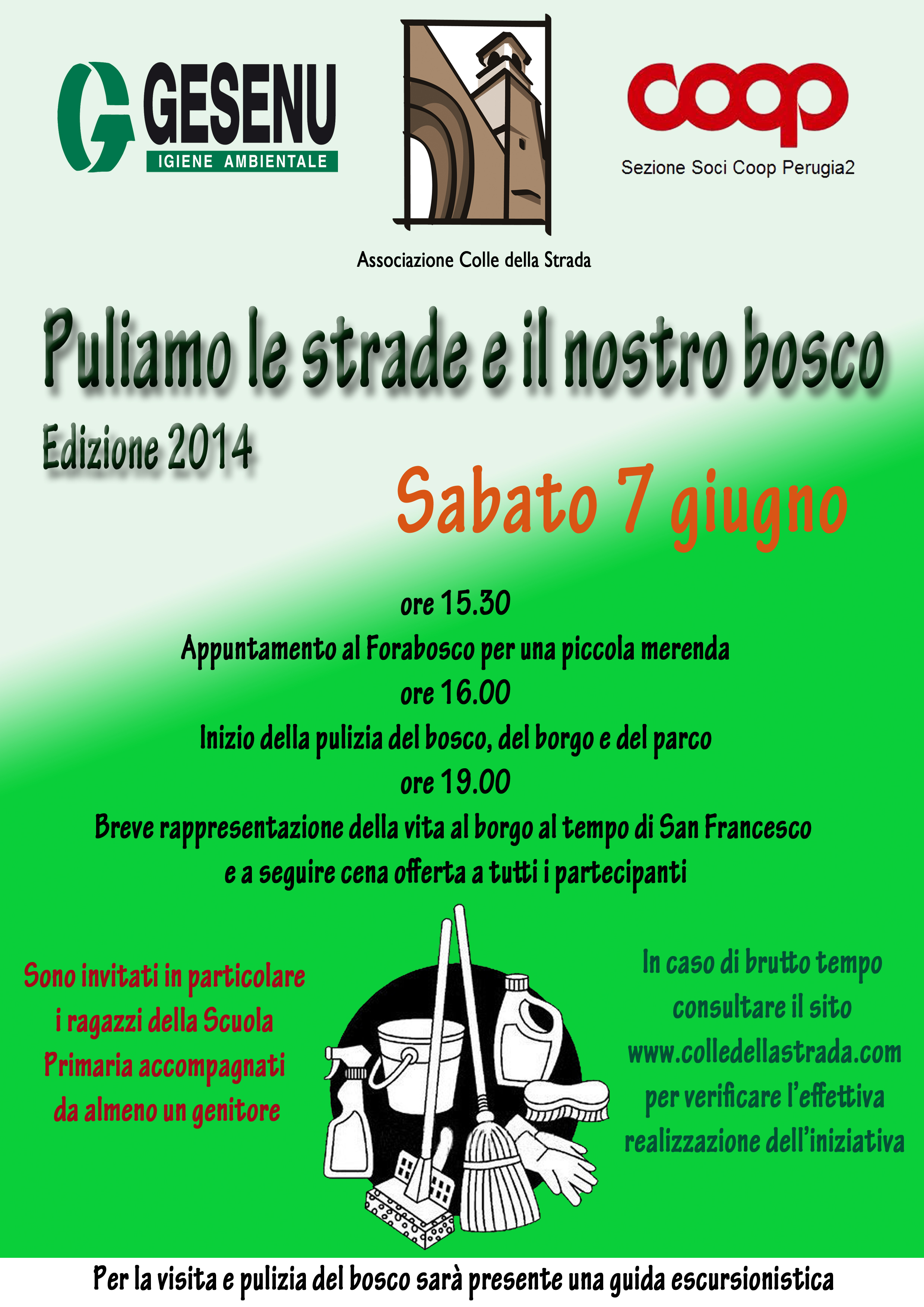 puliamo le strade 07.06.2014