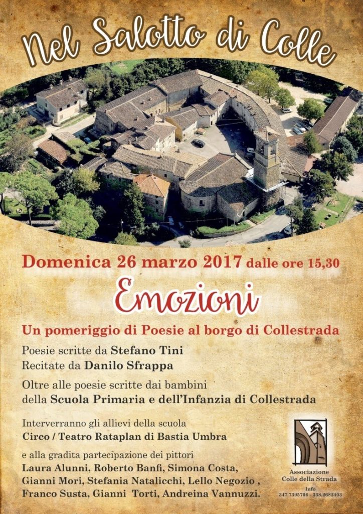 29.03.2017 nel salotto di colle